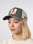 Бейсболка CAPSLAB арт. CL/HIP/1/PCT/HALFB Premium Half a Dollar (оливковый)